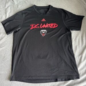 Adidas Black DC United Men's Tee